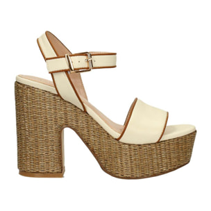 Sandali Donna Tata Italia Beige