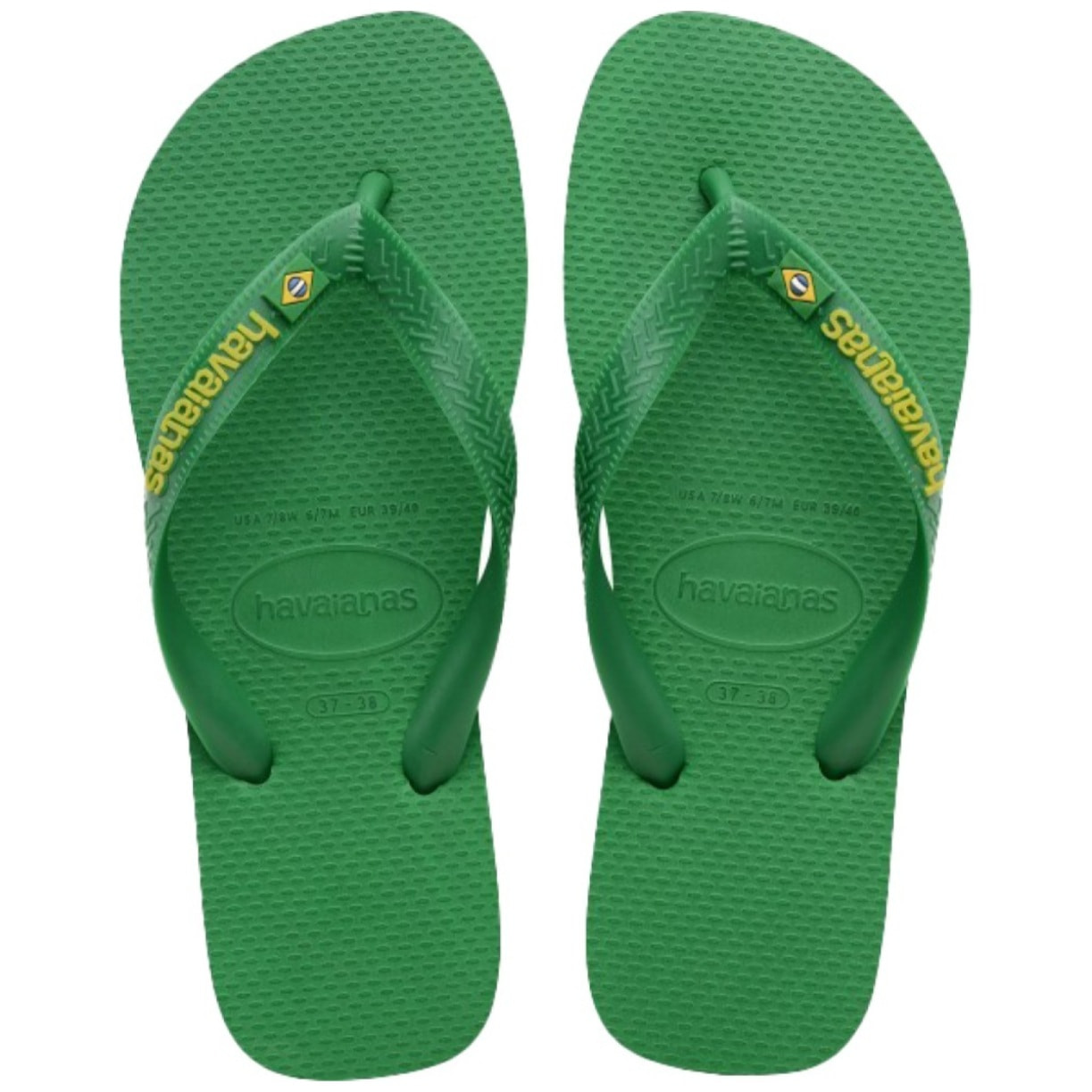 FLIP FLOPS HAVAIANAS BRASIL LOGO NEON