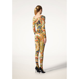 PAISLEY BAROQUE CATSUIT