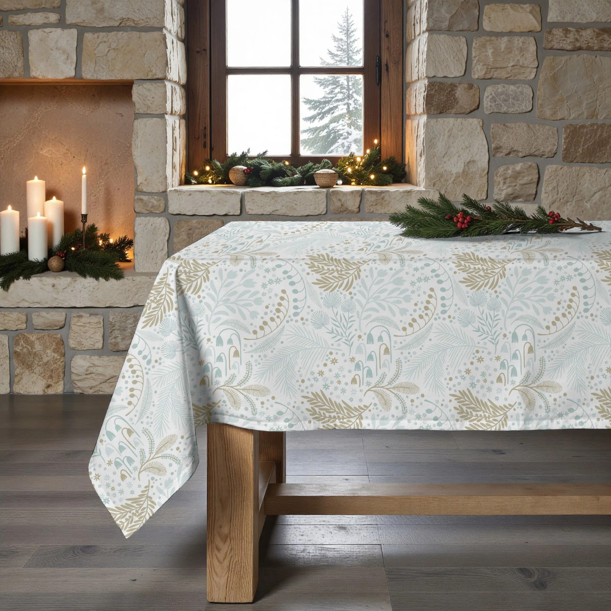 Nappe en résine Anti-tâches Merry Christmas 69