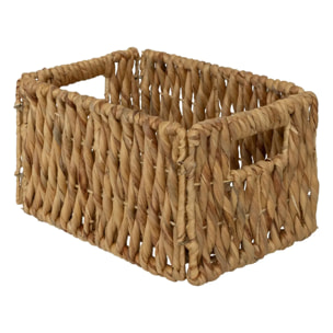 Panier de rangement "Maura" L28cm beige