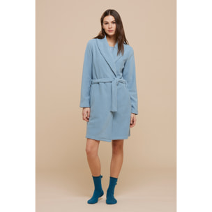 Vestaglia donna micropile vichy small Noidinotte