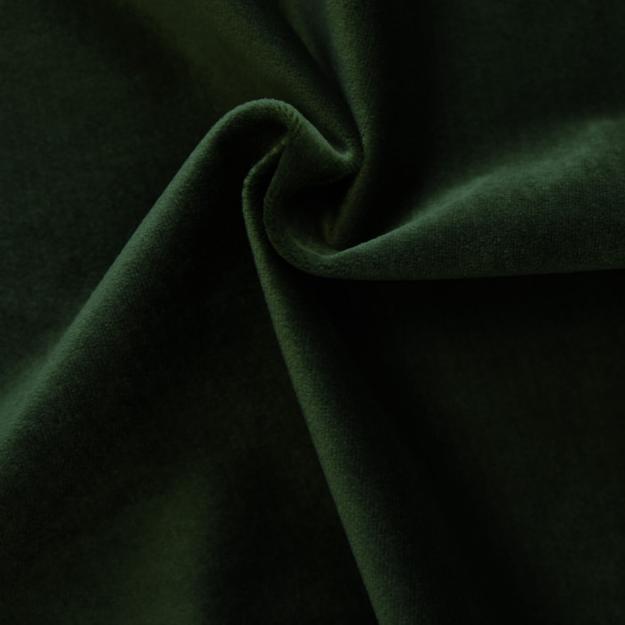 Tissu en velours uni ameublement - Vert sapin