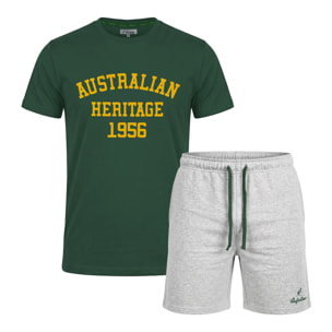 Completo Homewear Uomo Corto AUSTRALIAN Cotone