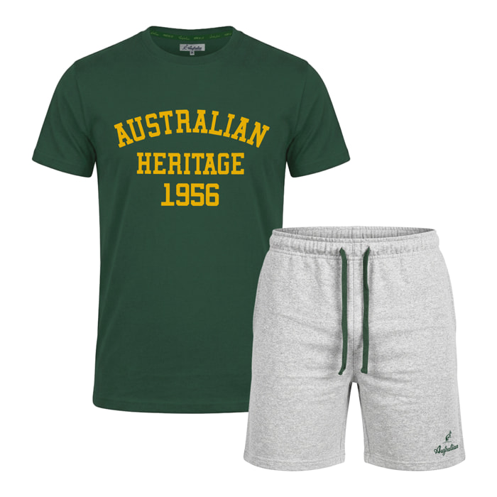 Completo Homewear Uomo Corto AUSTRALIAN Cotone