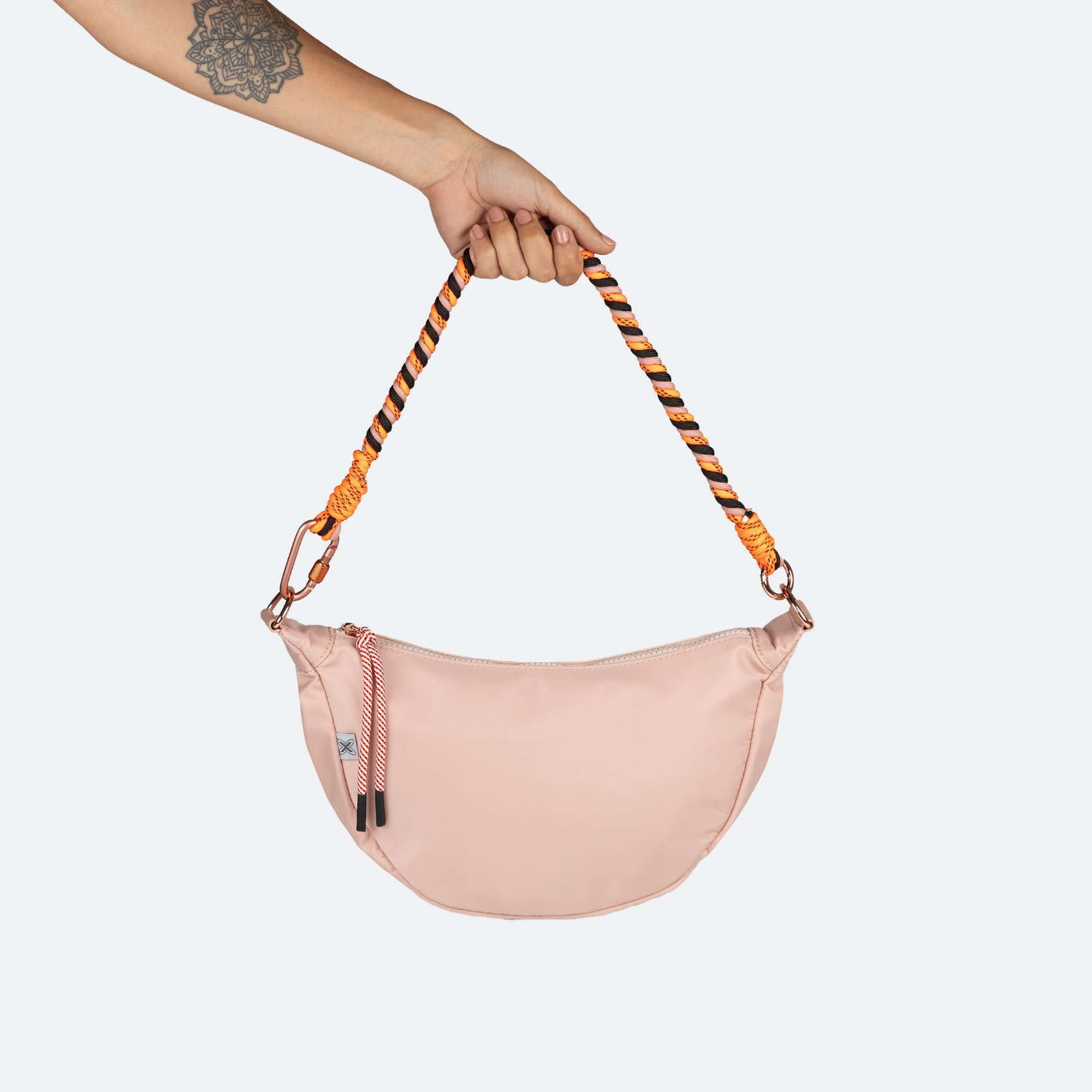 BOLSO DEEP HOBO CROSSBODY SOFT PINK