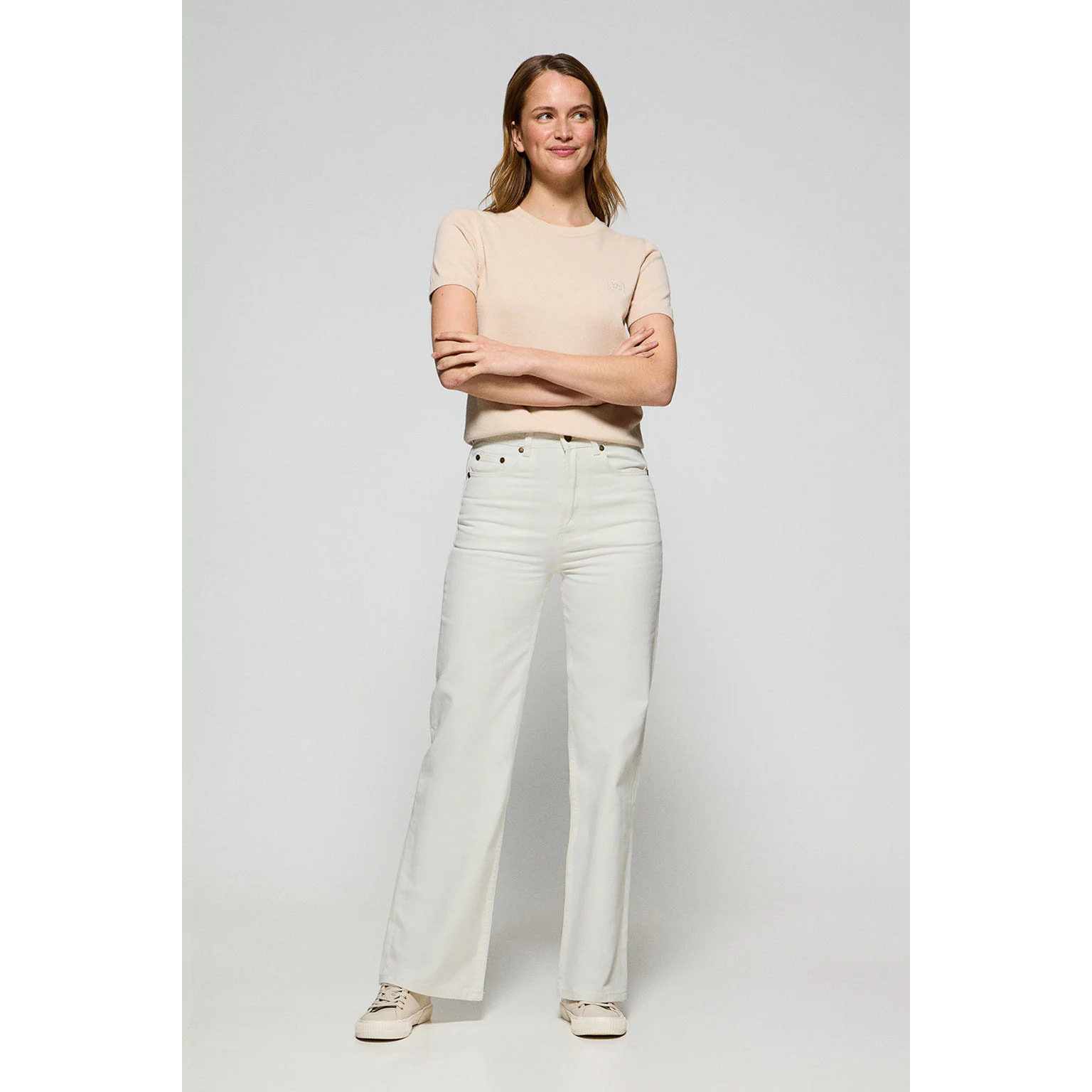 Jeans Jana bianchi wide leg