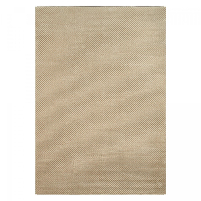 Tapis salon et chambre tissé motif faux uni CUTO