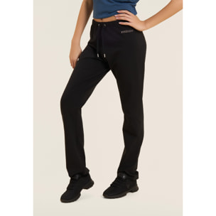 Pantaloni Sportivi Regular Fit con Gamba Dritta