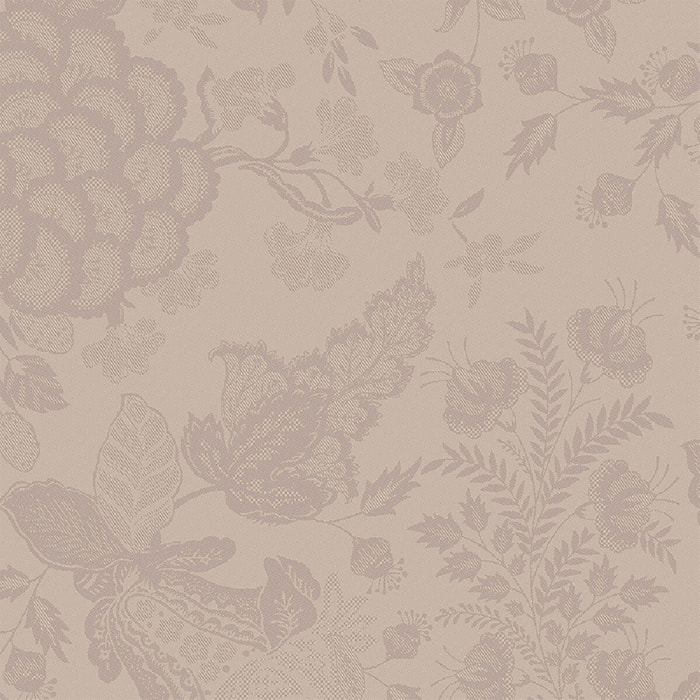 Serviette lin & coton anti tache motif jacquard Mille giverny naturel