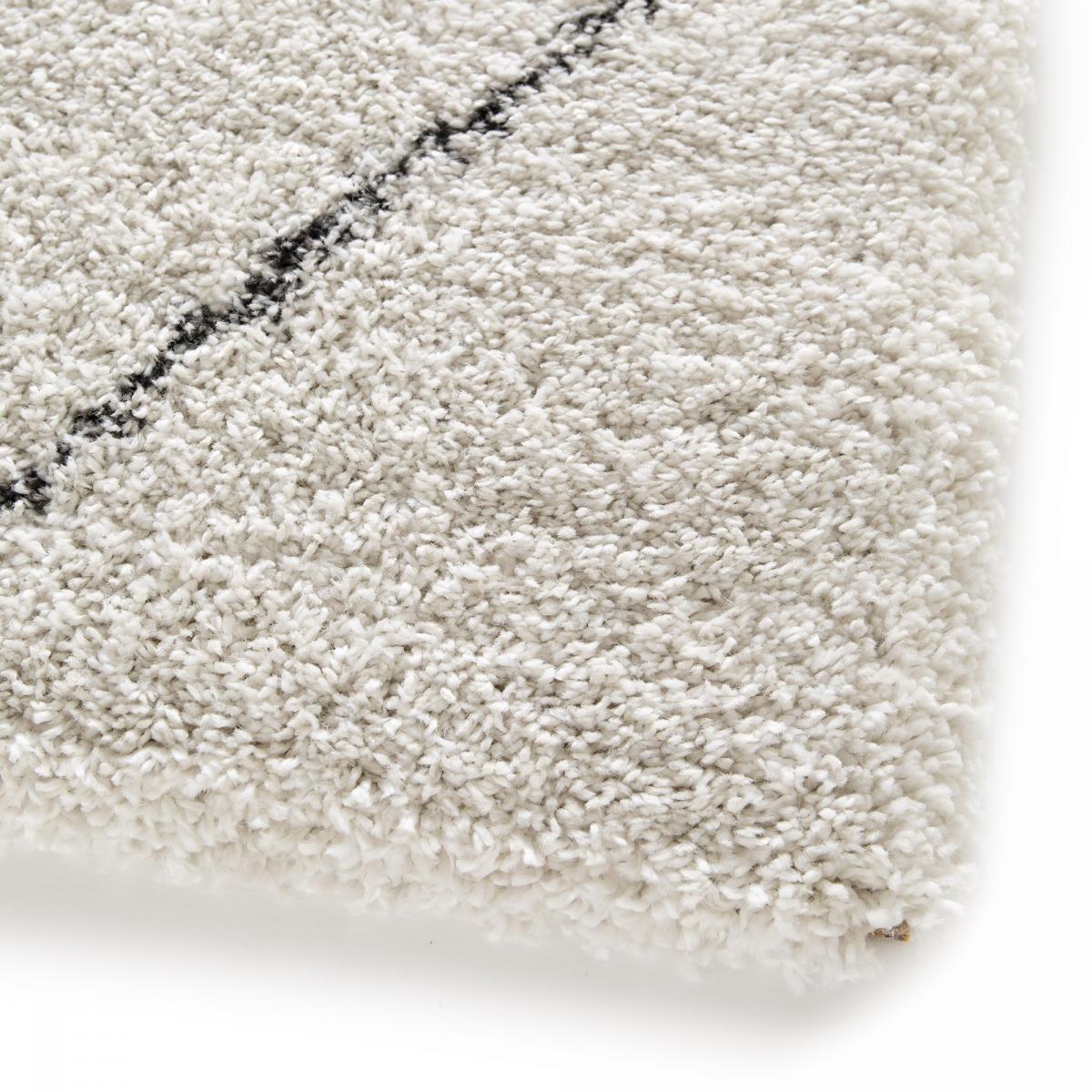 Tapis shaggy tissé motif abstrait BUME