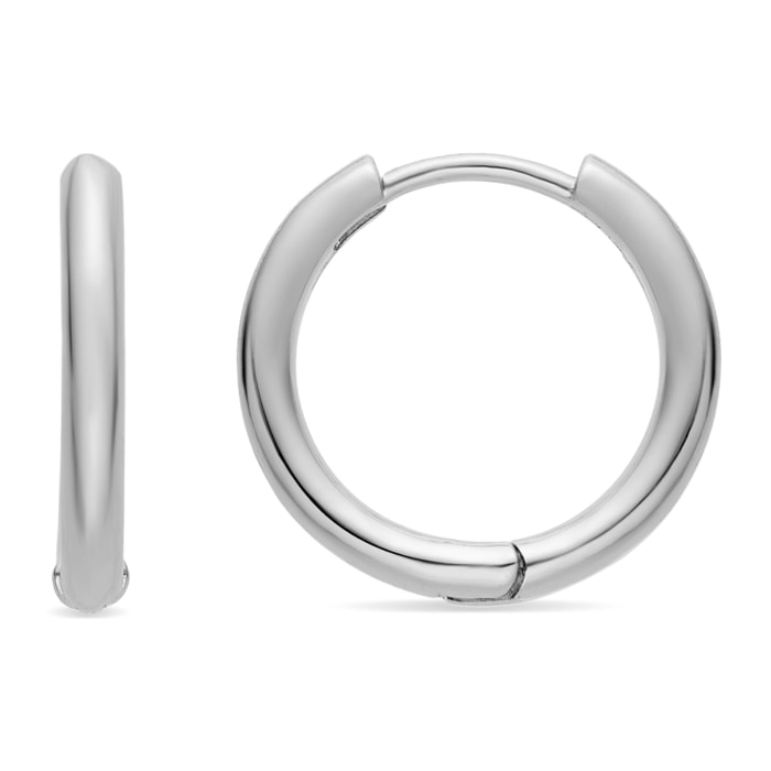 Pendientes acabado plata
