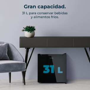 Cecotec Mini-Réfrigérateur Bolero CoolMarket TT 31 Dual Black E