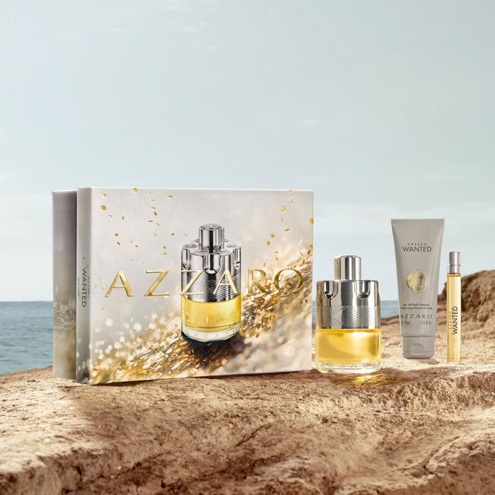 Wanted - Coffret Eau de Toilette 100 ml + 10 ml + Gel Douche 75 ml