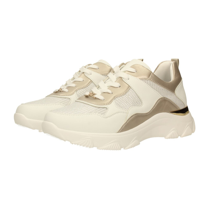 Sneakers Donna Tata Italia Beige