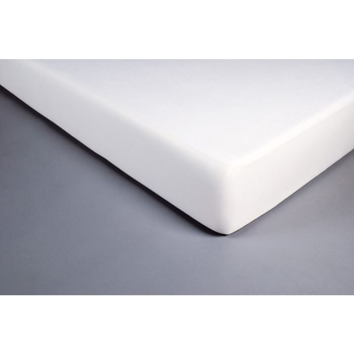 Protège matelas Polycoton 20/80 Blanc