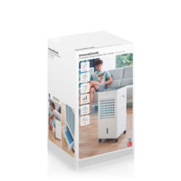 Climatizzatore evaporativo portatile Airvecove - 65 W - bianco e grigio - 5 L - 27 x 60 x 31,7 cm