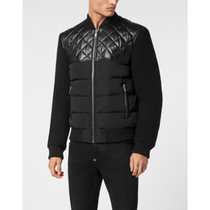PHILIPP PLEIN Bomber de cuero