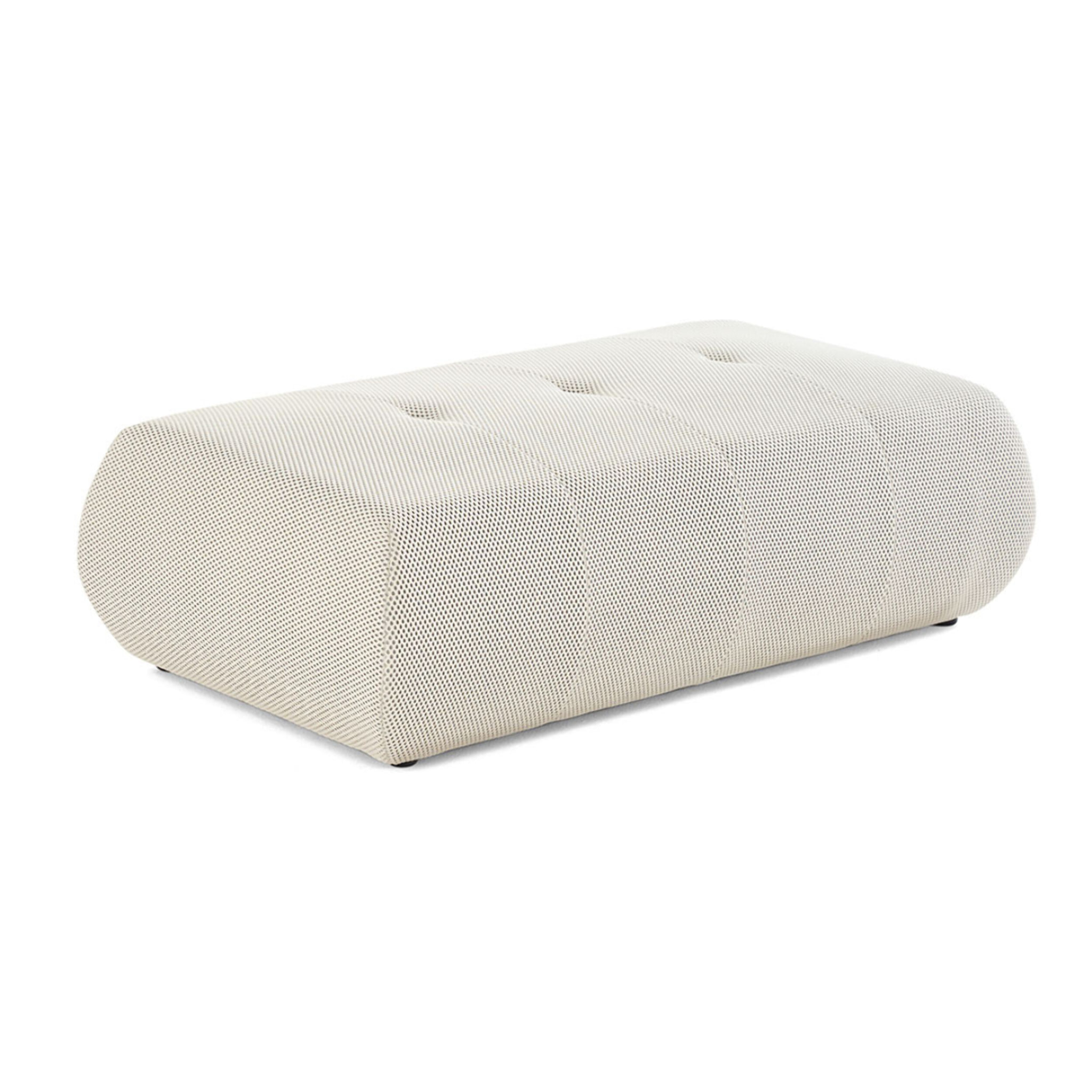 Onyx - pouf d'appoint - en tissu mailles 3D - Beige