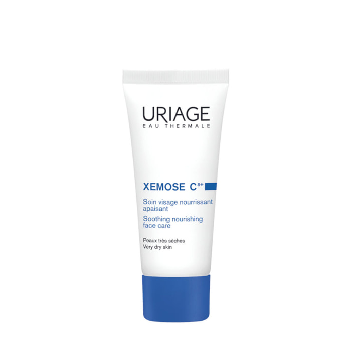 Xémose C8+ Crème Visage - Nourrit, Apaise & Protège 40 ml