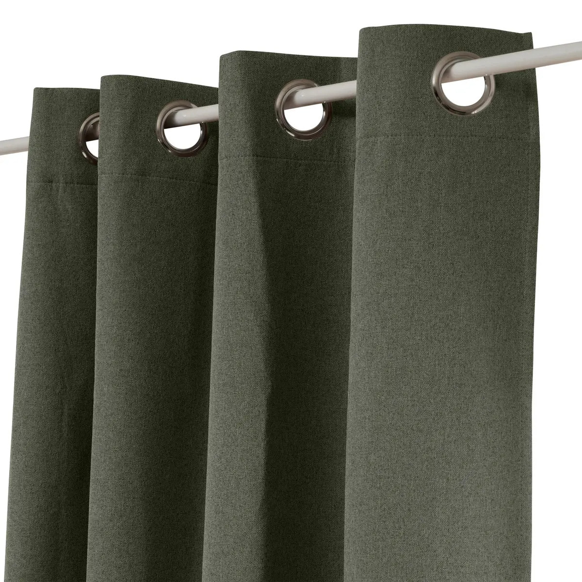 Rideau occultant Lua vert 27x39cm