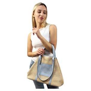 Bolso de Hombro Cheval Firenze Formentera New Azul Cielo