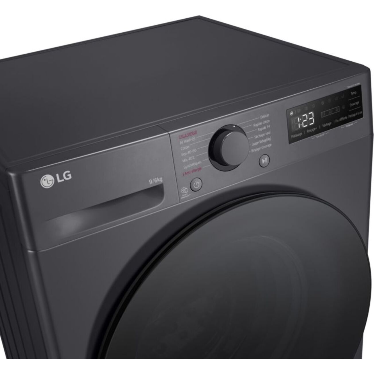 Lave linge séchant hublot LG F964R56MBRS