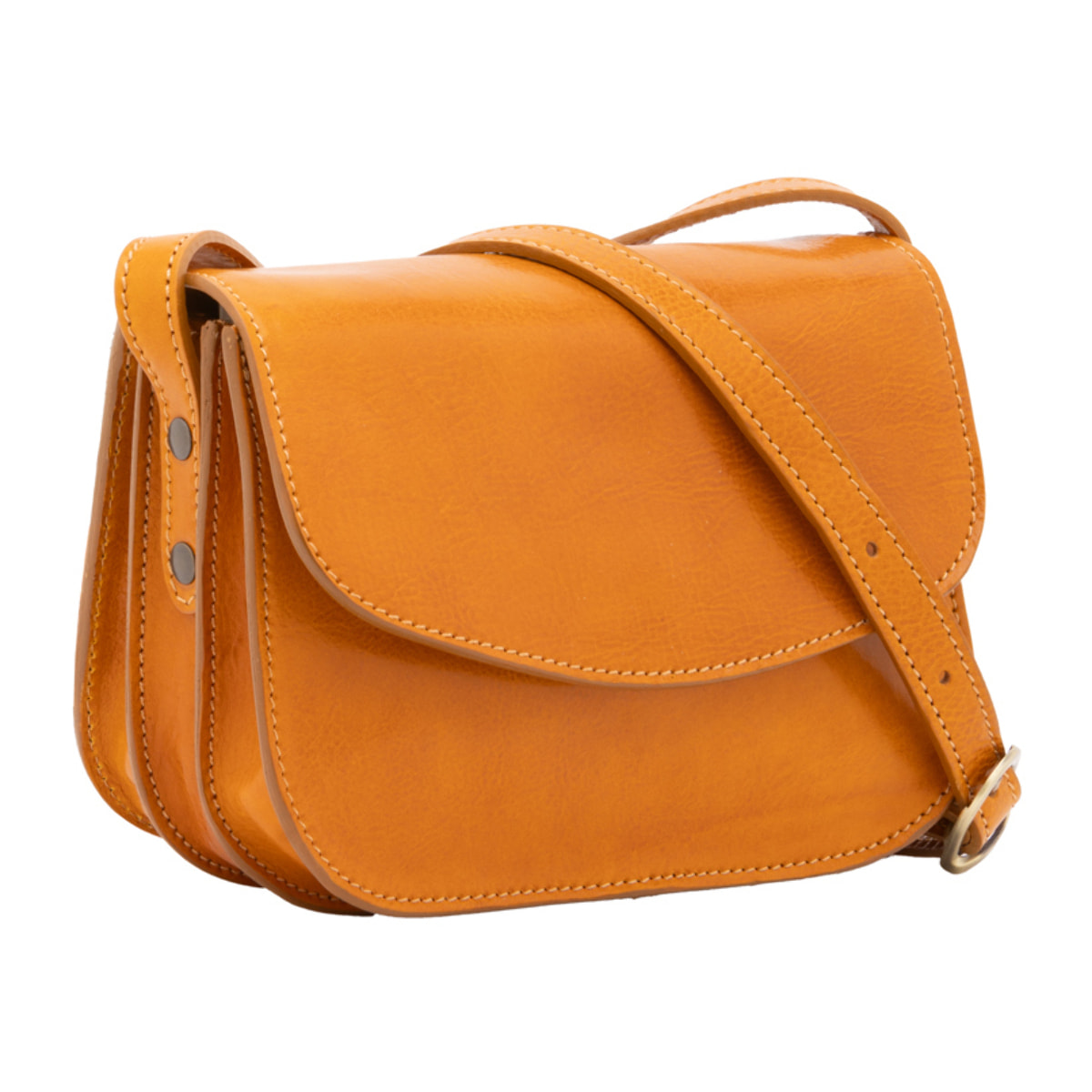 Borsa a tracolla  da donna In Vera pelle Made in Italy 22x16x9,5 cm