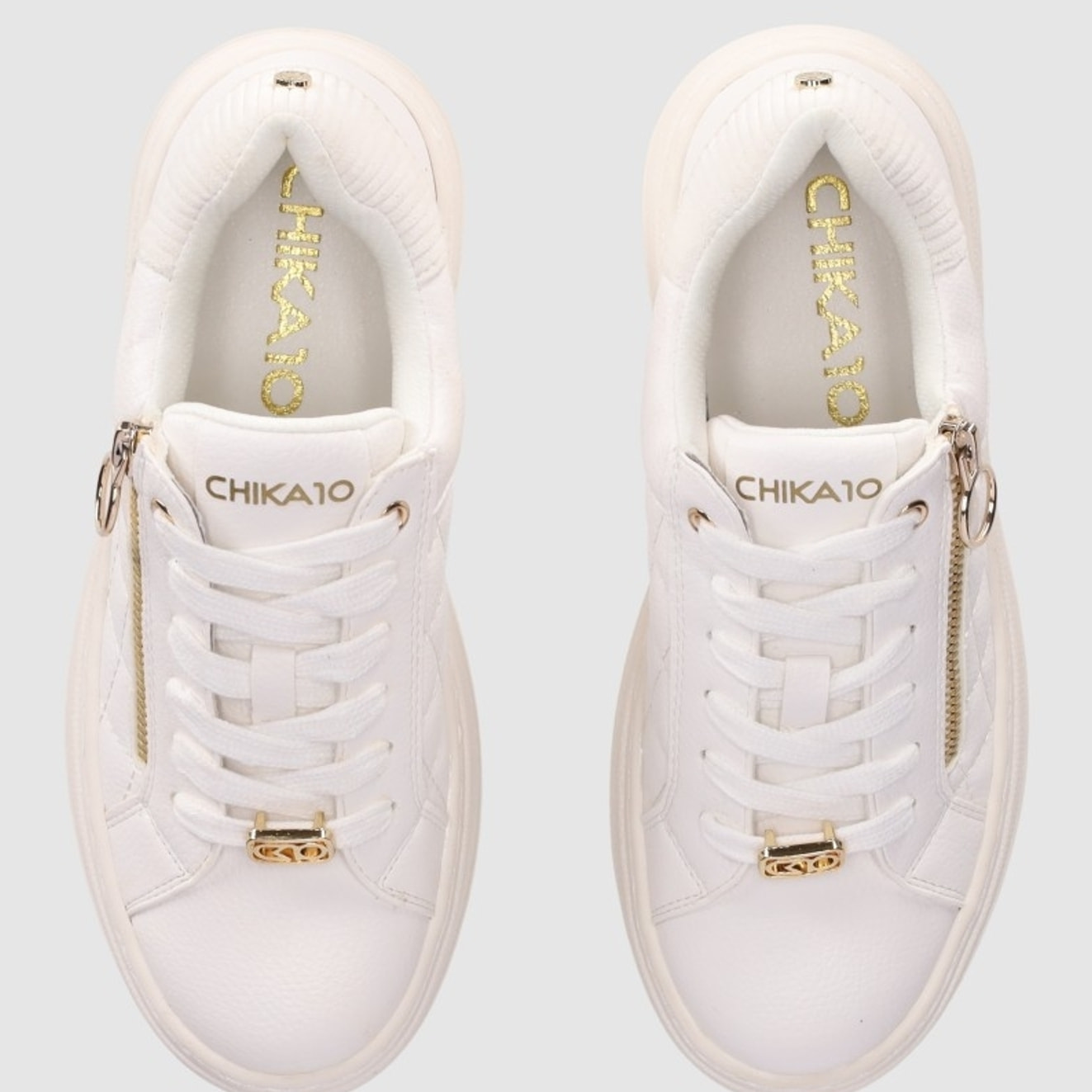 Deportivos - Blanco - Tacón: 5 cm