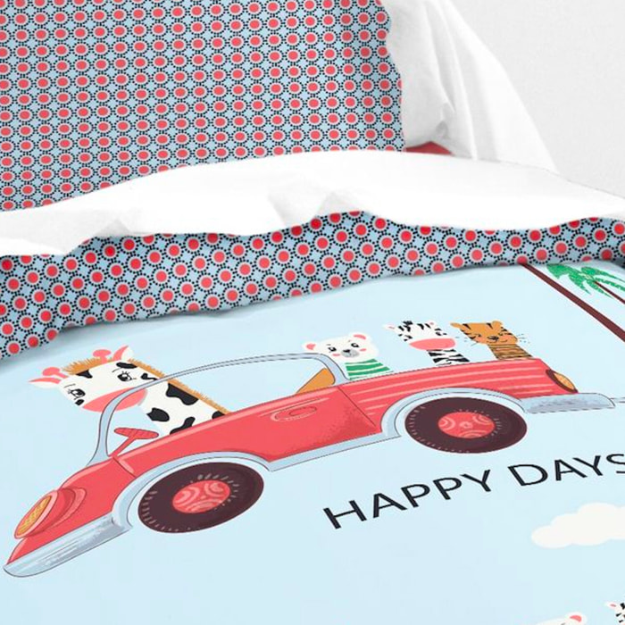 Parure de lit enfant 100% coton - nice day