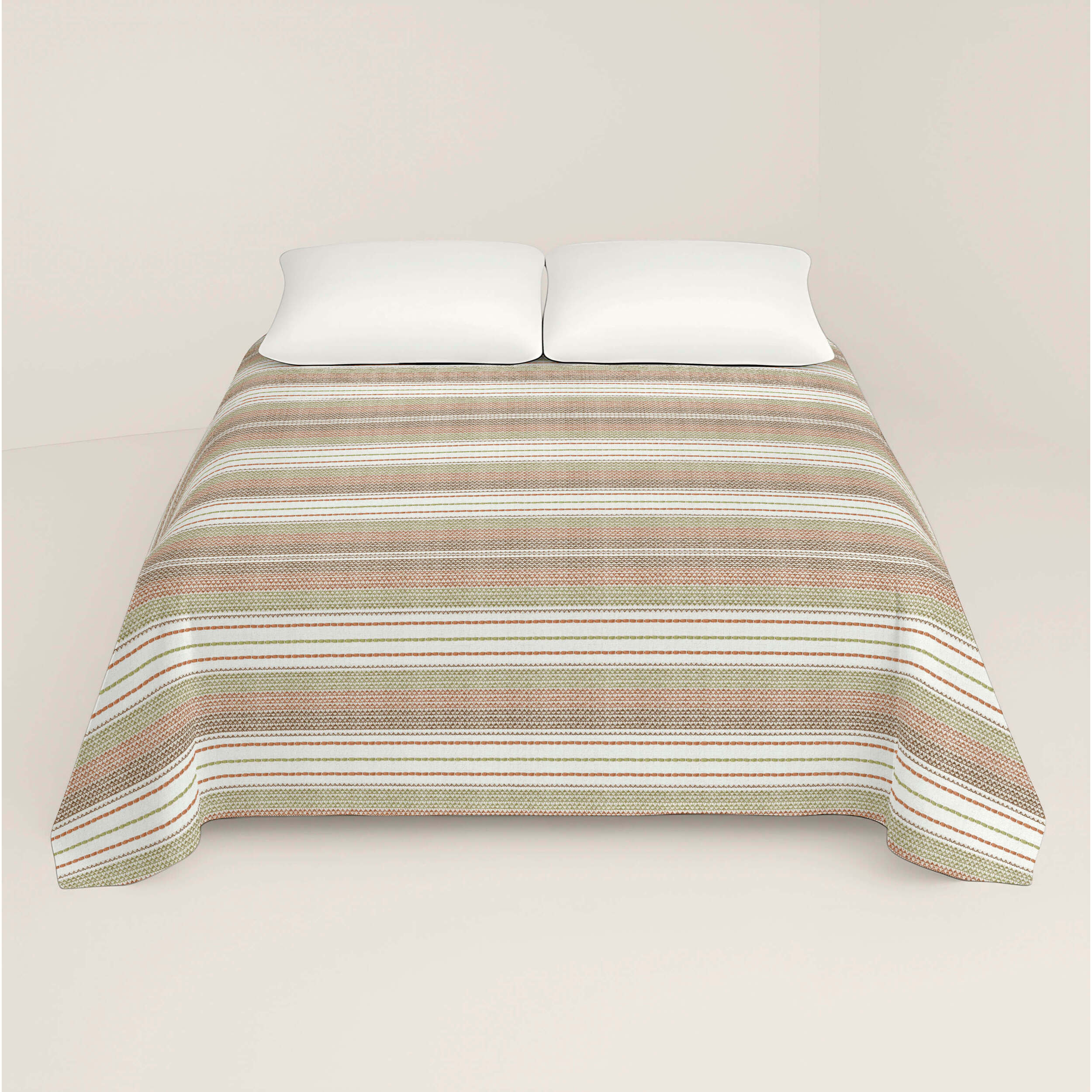 Juego de Sábanas Estampadas - Incluye 1 o 2 Fundas de Almohada - 100% Algodón - Austin