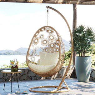 Fauteuil suspendu Ibiza nature Kare Design