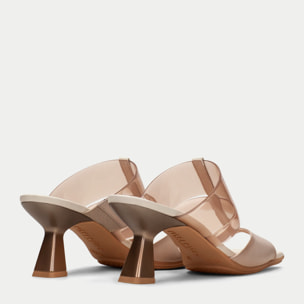 Sandalia Destalonada Danielle Piedra 6 cm