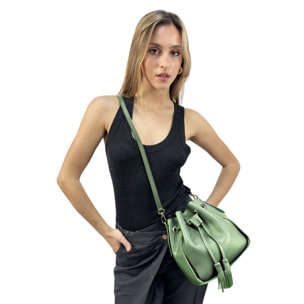 Bolso tipo cubo Cheval Firenze Matilde Verde Salvia