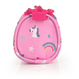 Estuche triple Gabol RAINBOW con unicornio y resistente al agua
