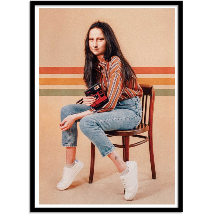 Affiche - Retro Mona - Jonas Loose