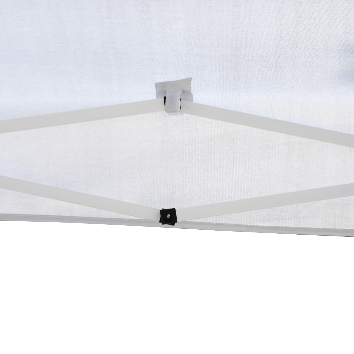 Outsunny Carpa Plegable 3x3 m Cenador de Jardín Gazebo con Bolsa de Transporte Altura Ajustable en 3 Niveles Anti-UV e Impermeable para Terraza Patio Playa Blanco