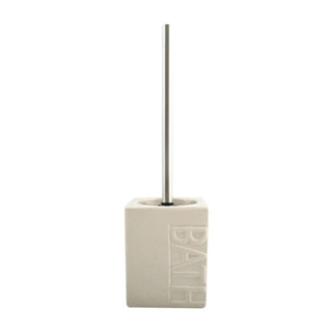 Brosse wc avec support Céramique KOH TAO Beige MSV