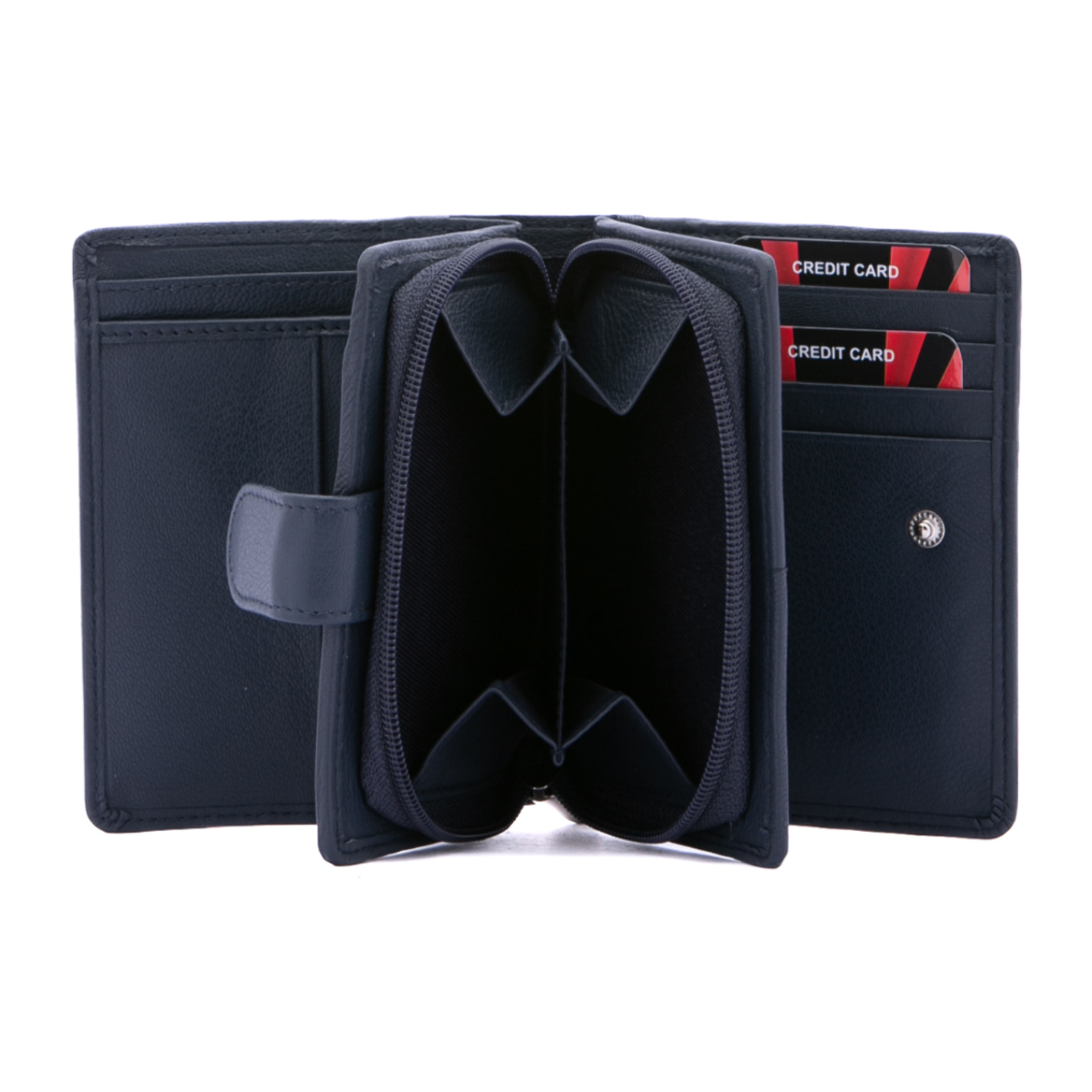 Portafoglio  da donna ecopelle Prodotto Vegano 13x9,5x4 cm