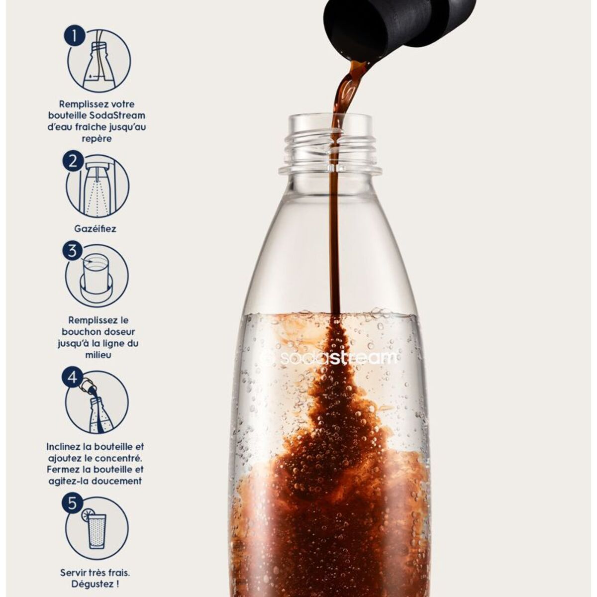 Concentré SODASTREAM PEPSI CHERRY SANS SUCRE 440ml