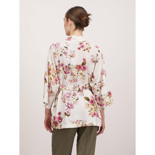 Motivi - Kimono fantasia floreale - Rosa