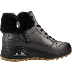 Botines Mujer Uno Rugged Galactic Negro