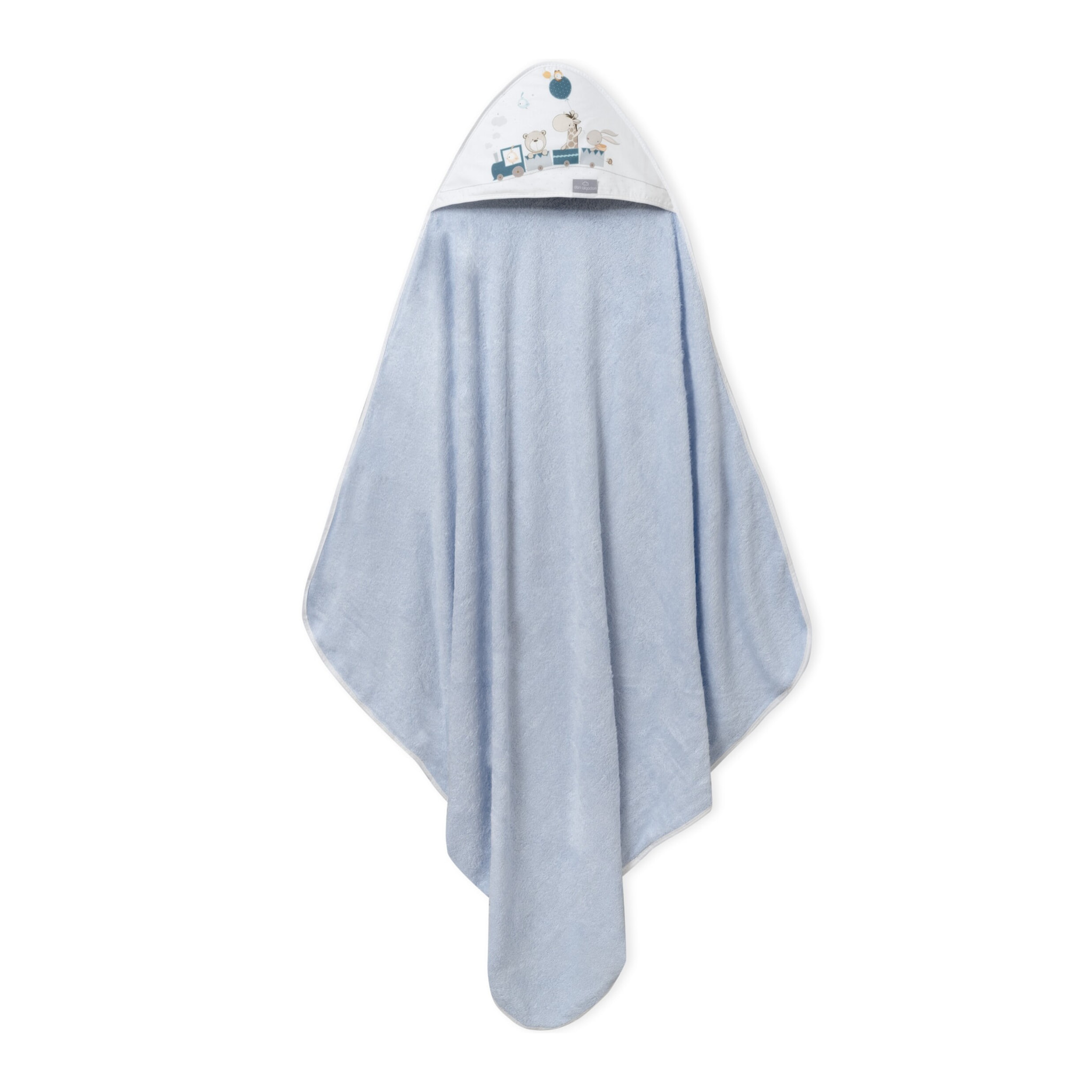 Capa de Baño Don Algodón Bambu Jirafa Tren