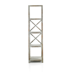 SCAFFALE WHITE WASH - misura: 45X45X175 cm