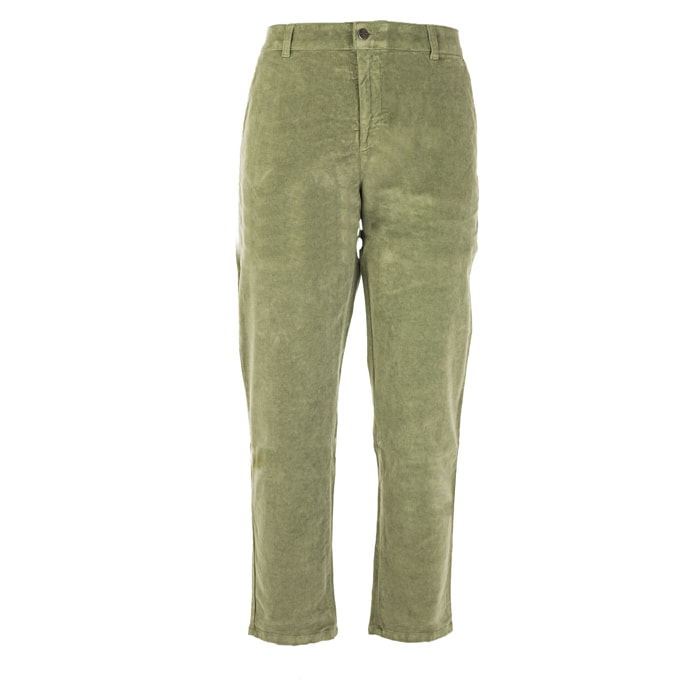 REIGN pantalone uomo verde