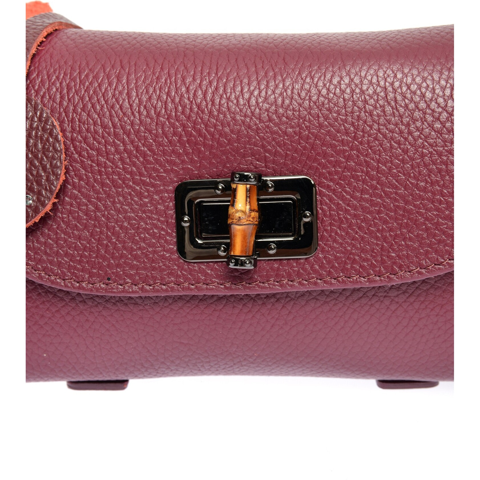 Borsa a spalla Anna Luchini Bordeaux