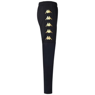 Kappa - Pantaloni Uomo Nero - Kappa4Football Gaschin