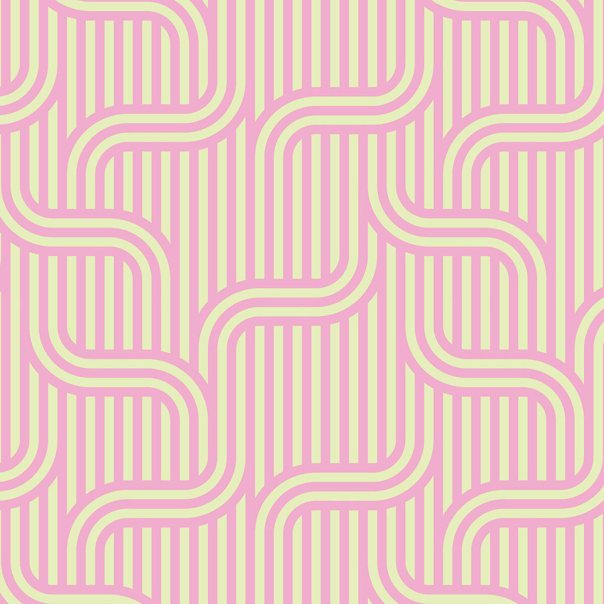 Papier peint, pink Intissé