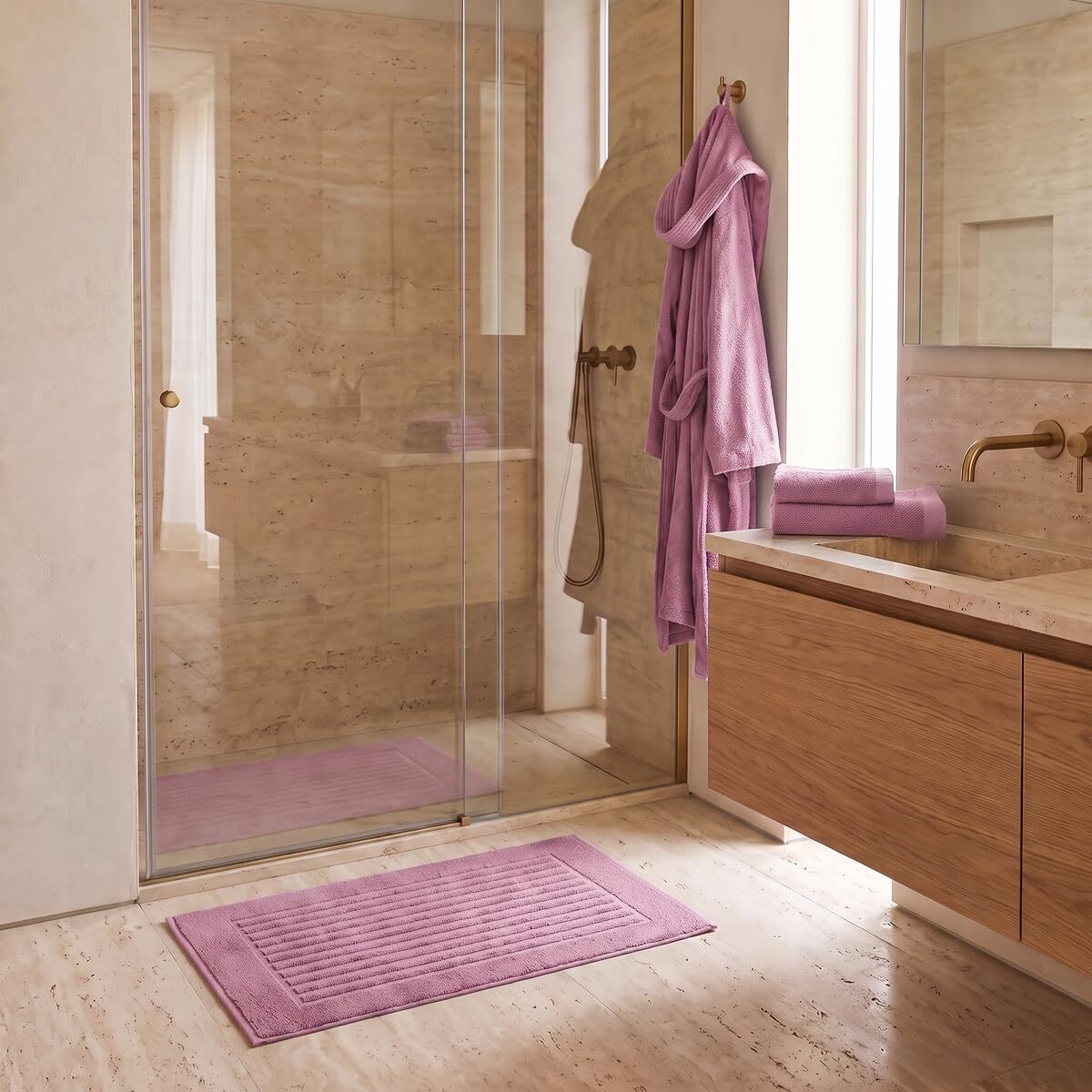 INTRECCI HOME Set Bagno Asciugamani Viso e Ospite, in Puro Cotone 500 g, Morbidezza Extra, Assorbenza Superiore