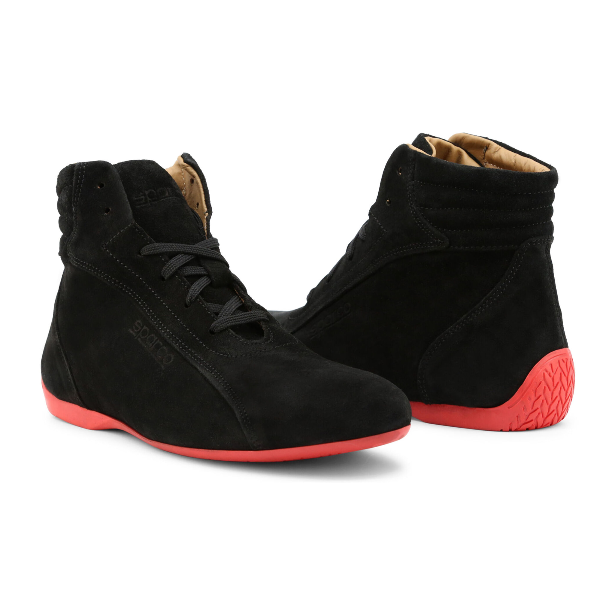 Zapatillas Sneaker para Hombre - Sparco Monza gpc Suede Black/Red